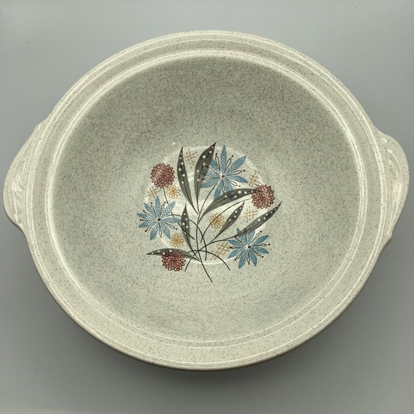 1950s GRINDLEY Lidded Serving Dish.  MCM Earthenware.  Crafted in England. - Picture 4 of 6